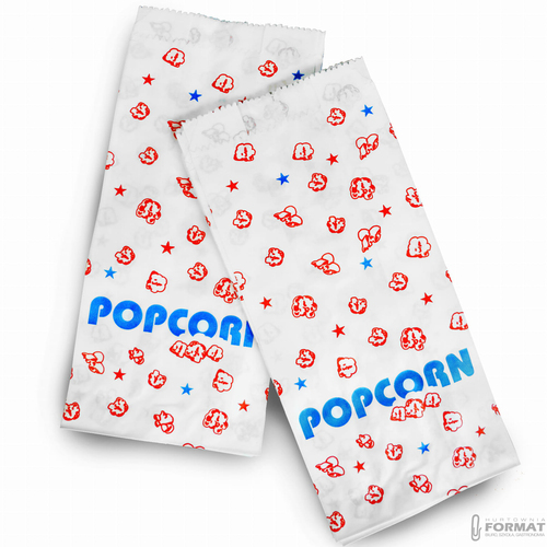 TOREBKI DUŻE OPAKOWANIA NA POPCORN PRZEKĄSKI 200x100x60mm 200szt 2