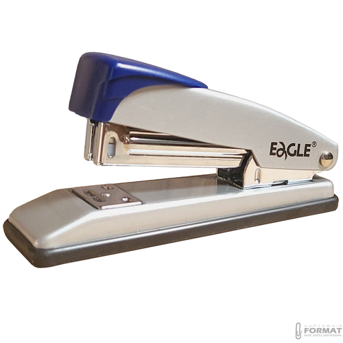 NIEBIESKI METALOWY SOLIDNY ZSZYWACZ 24/6 26/6 EAGLE 205 DO 20 KARTEK 3