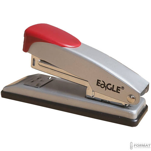 CZERWONY METALOWY SOLIDNY ZSZYWACZ 24/6 26/6 EAGLE 205 DO 20 KARTEK 4