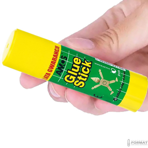 KLEJ SZKOLNY W SZTYFCIE AMOS GLUE STICK 15g ORYGINAŁ 3