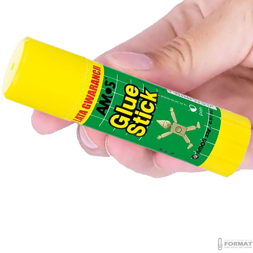 KLEJ SZKOLNY W SZTYFCIE AMOS GLUE STICK 22g ORYGINAŁ 3