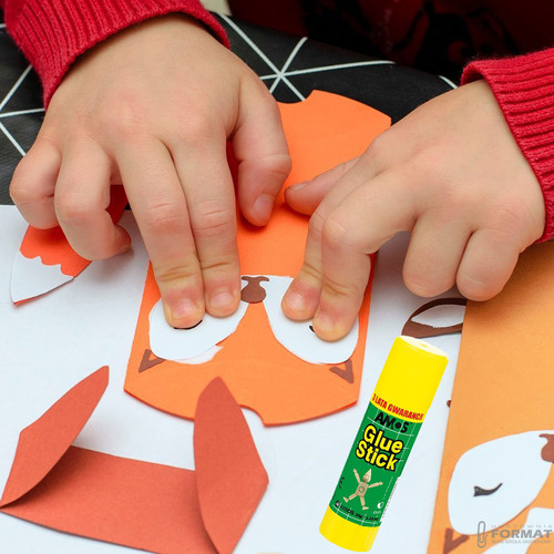 KLEJ SZKOLNY W SZTYFCIE AMOS GLUE STICK 35g ORYGINAŁ 5