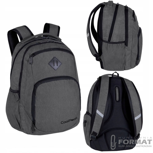 Plecak szkolny młodzieżowy Break Grey CoolPack 7