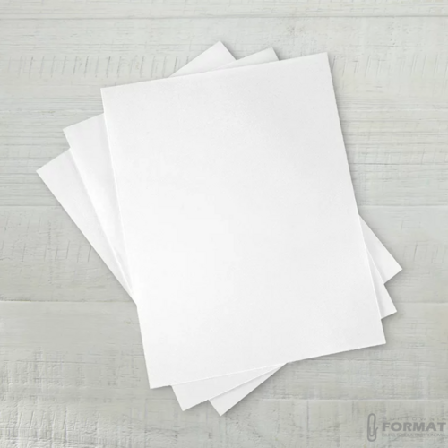BLOK TECHNICZNY A4 OXFORD BIAŁY 250g 10 KARTEK DO SZKOŁY 6