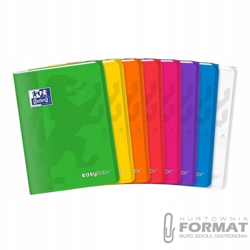 Zeszyt OXFORD pp easybook A5 60k 90g kratka 17