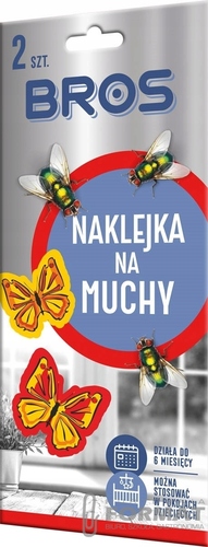 BROS NAKLEJKI NA MUCHY 2SZT 2
