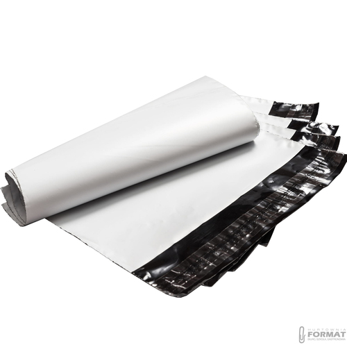 FOLIOPAKI KURIERSKIE B5 KOPERTY FOLIOPAK 190x250 MOCNE 50SZT BIAŁE 3