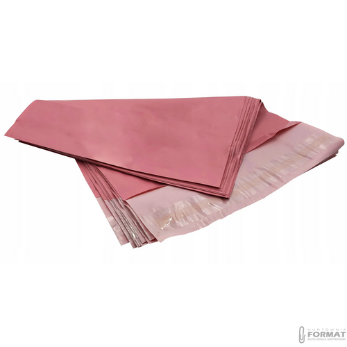 FOLIOPAKI KURIERSKIE B4 KOPERTY FOLIOPAK 260x350 MOCNE 50SZT RÓŻOWE 3
