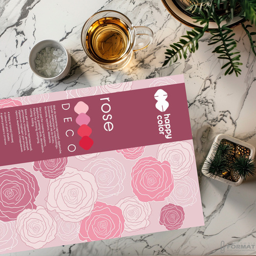 BLOK TECHNICZNY ROSE DECO A4 170g 4 KOLORY 20 KARTEK ODCIENIE RÓŻOWEGO 5