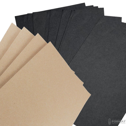 SZKICOWNIK NA SPIRALI HAPPY COLOR BLACK&BROWN A5 80g 50 KARTKOWY 3