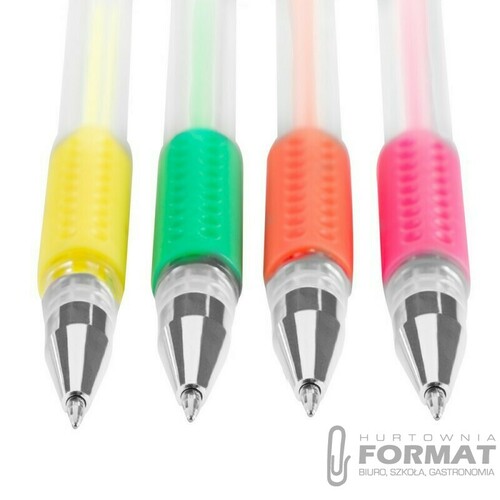 Żelopisy fluorescencyjne Easy 6 szt. 3
