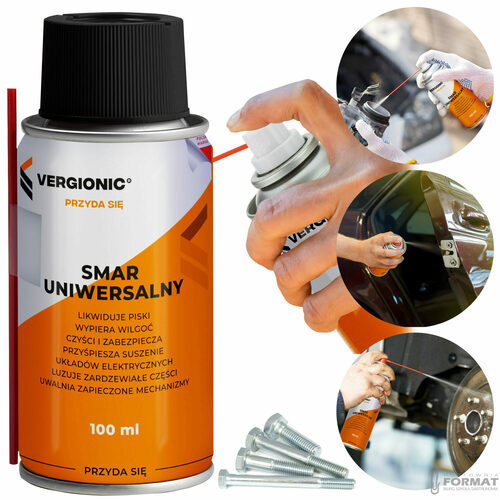 VERGIONIC SMAR WIELOFUNKCYJNY ODRDZEWIACZ 100ml PREPARAT UNIWERSALNY 6