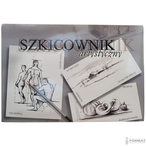 SZKICOWNIK ARTYSTYCZNY KRESKA A5 120g 100 KARTKOWY 3