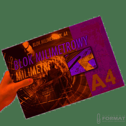 Kreska Blok milimetrowy A4 20 kartek 6