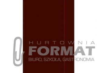 Kreska Brulion z gumką A5-96k. 80g/m2 mix kolor 2