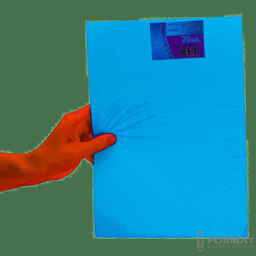 Kreska Papier samoprzylepny niebieski A4 20 ark. 2