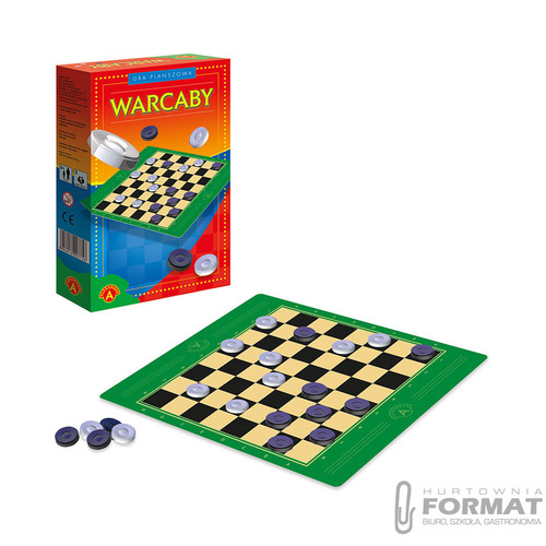 Alexander Gra planszowa Warcaby Mini 5