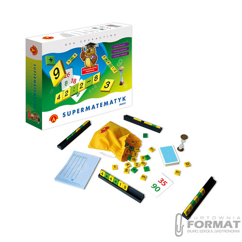 Alexander Sowa Mądra Głowa - Supermatematyk Maxi 4