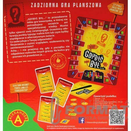Gra planszowa towarzyska GDYBYŚ BYŁ ... Alexander 3