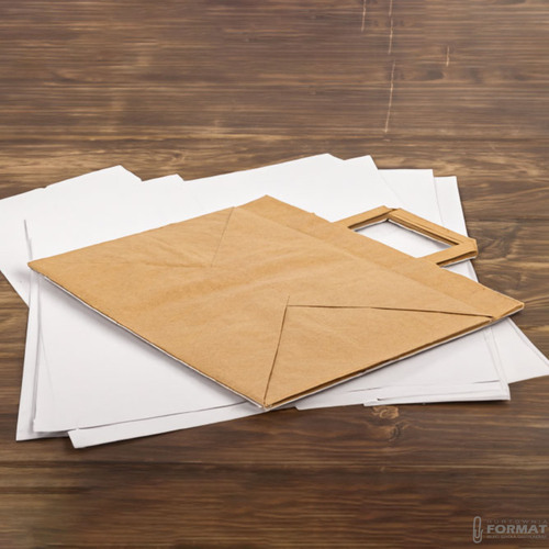 TORBA PAPIEROWA CATERINGOWA BRĄZ 320/220/250mm 32/22/25cm EKO KRAFT 250SZT 18
