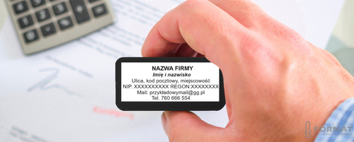 COLOP C40 Pieczątka do 8 wersów FIRMOWA LEKARSKA IMIENNA BIUROWA - kolory 8