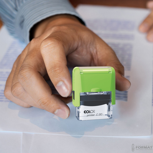 COLOP C20 Pieczątka do 4 wersów FIRMOWA LEKARSKA IMIENNA BIUROWA - kolory 7