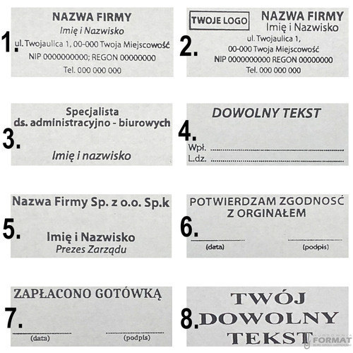 PIECZĄTKA TRODAT 4912 DO 6 LINII RÓŻOWA NEON 9