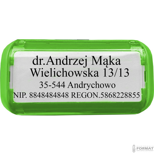 PIECZĄTKA TRODAT 4912 DO 6 LINII FIRMOWA IMIENNA BIUROWA PROJEKT + GUMKA 3