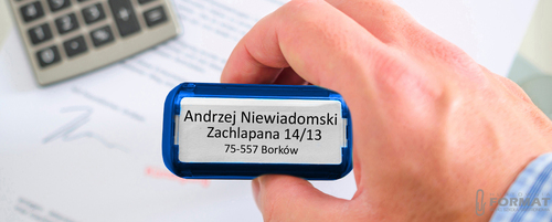PIECZĄTKA TRODAT 4913 DO 8 LINII FIRMOWA IMIENNA BIUROWA PROJEKT + GUMKA 8