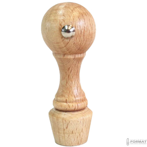 STEMPEL RĘCZNY PIECZĄTKA Z LOGIEM R40mm DECOUPAGE PROJEKT+GUMKA 2