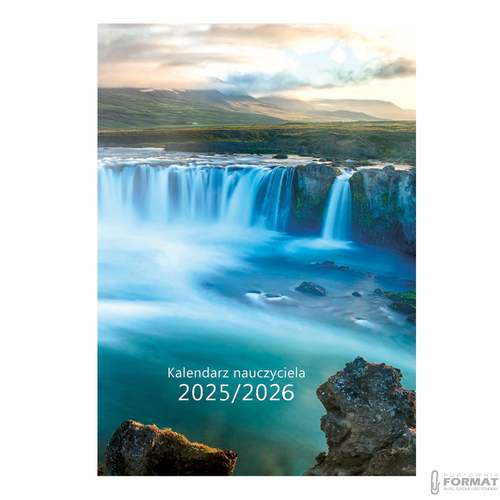 KALENDARZ NAUCZYCIELA 2025/2026 A5 TYGODNIOWY KSIĄŻKOWY TERMINARZ NOTATNIK 2