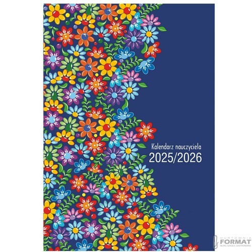 KALENDARZ NAUCZYCIELA 2025/2026 A5 TYGODNIOWY KSIĄŻKOWY TERMINARZ NOTATNIK 2