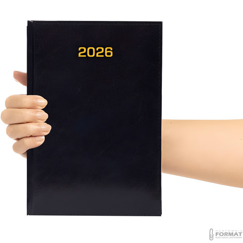 Kalendarz 2026 dzienny A5 Baladek czarny 5