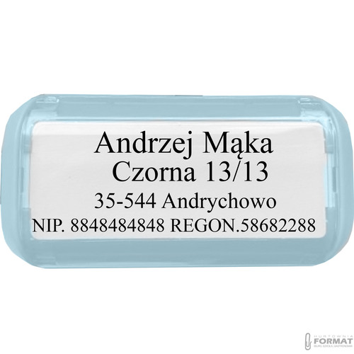 PIECZĄTKA TRODAT 4912 DO 6 LINII FIRMOWA IMIENNA BIUROWA PROJEKT + GUMKA 3
