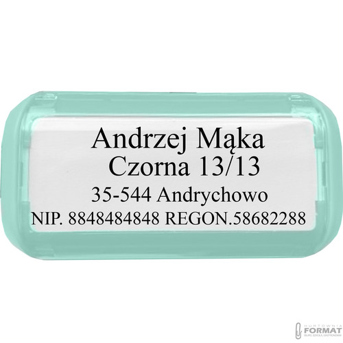 PIECZĄTKA TRODAT 4912 DO 6 LINII FIRMOWA IMIENNA BIUROWA PROJEKT + GUMKA 3