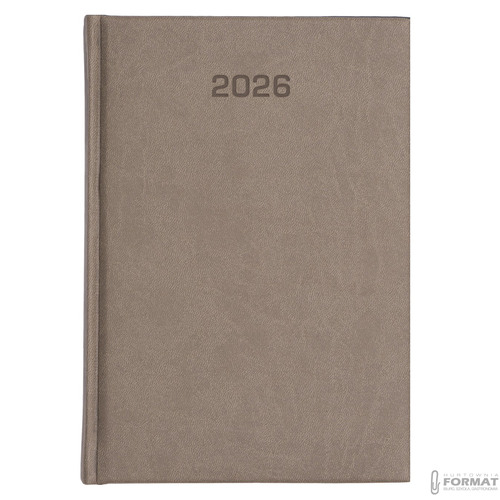 Kalendarz ECO 2026 dzienny A5 Vivella szary 2