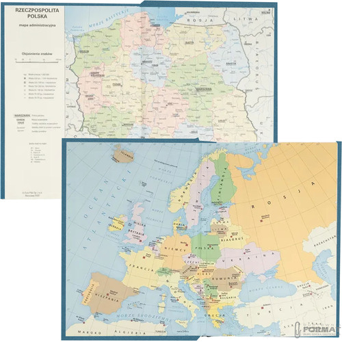 Kalendarz ECO 2026 dzienny A5 Vivella niebieska 4