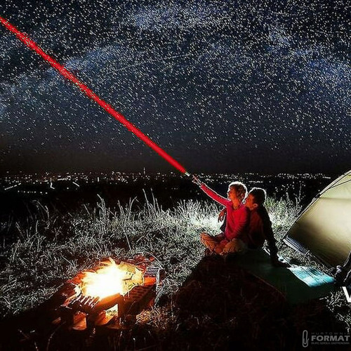 DŁUGOPIS WSKAŹNIK LASEROWY CZERWONY POINTER LATARKA 3w1 DALEKI ZASIĘG 2
