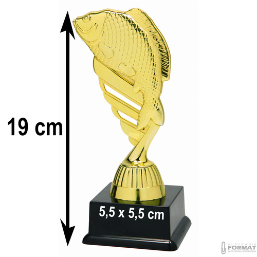 Puchar złoty trofeum nagroda statuetka gołąb ptak figurka 3d + GRAWER 19 cm 5