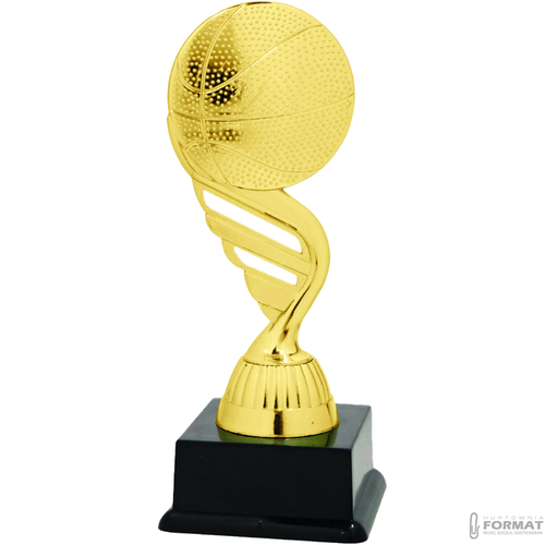 Puchar złoty trofeum nagroda statuetka koszykówka figurka 3d + GRAWER 19 cm 2