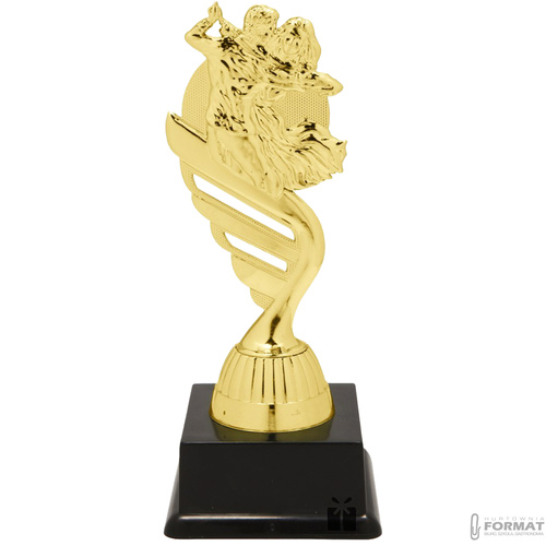 Puchar złoty trofeum nagroda statuetka taniec figurka 3d + GRAWER 19 cm 2