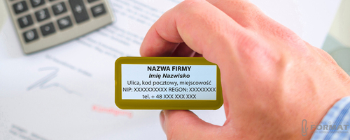 PIECZĄTKA COLOP C30 DO 6 LINII FIRMOWA IMIENNA BIUROWA PROJEKT + GUMKA 8
