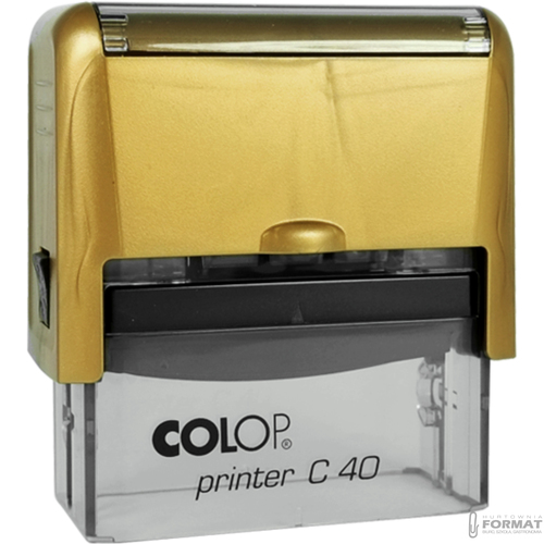 PIECZĄTKA COLOP C40 DO 8 LINII FIRMOWA IMIENNA BIUROWA PROJEKT + GUMKA 2