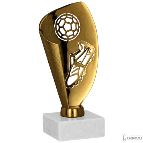 PUCHAR TROFEUM NAGRODA STATUETKA SOLIDNA 3D 13,5cm KOLOR BRĄZ + GRAWER 2