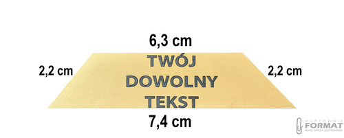 PUCHAR TROFEUM NAGRODA STATUETKA SOLIDNA 3D 13,2cm KOLOR ZŁOTY + GRAWER 9
