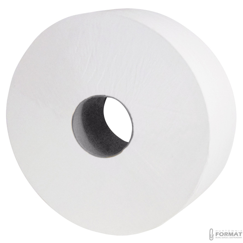 Papier toaletowy JUMBO BIAŁY CELULOZA 12 ROLEK X 100m do podajnika BIG ROLKA 2