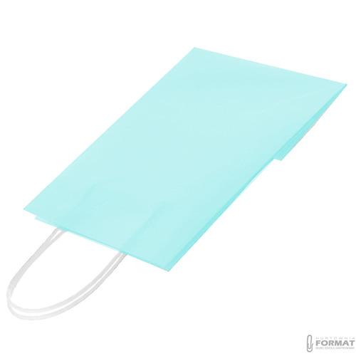 TORBA PAPIEROWA ZIELONA PASTELOWA A4 240/100/320  8