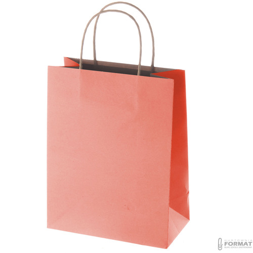 TORBA PAPIEROWA CZERWONA A4 240/100/320  3