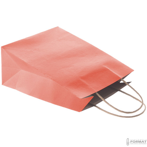 TORBA PAPIEROWA CZERWONA A4 240/100/320  5