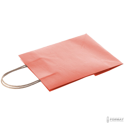 TORBA PAPIEROWA CZERWONA A4 240/100/320  6
